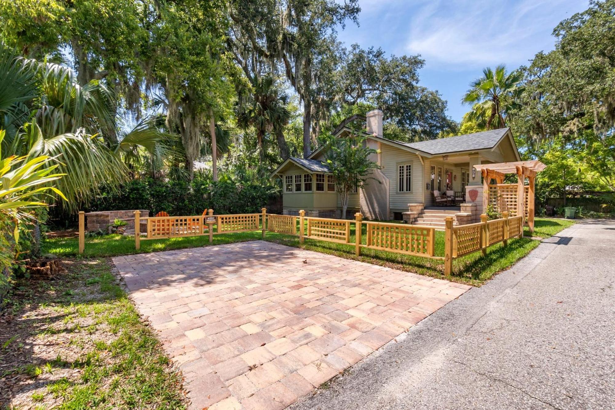 Flagler Cottage - 1 Block To Historic District St. Augustine Exterior photo